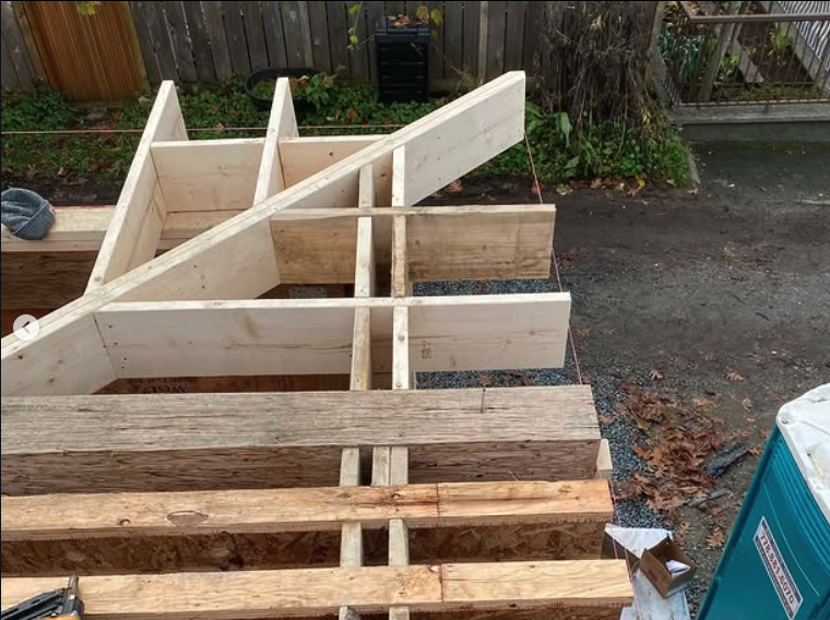 Roofing millwork and weather protection work